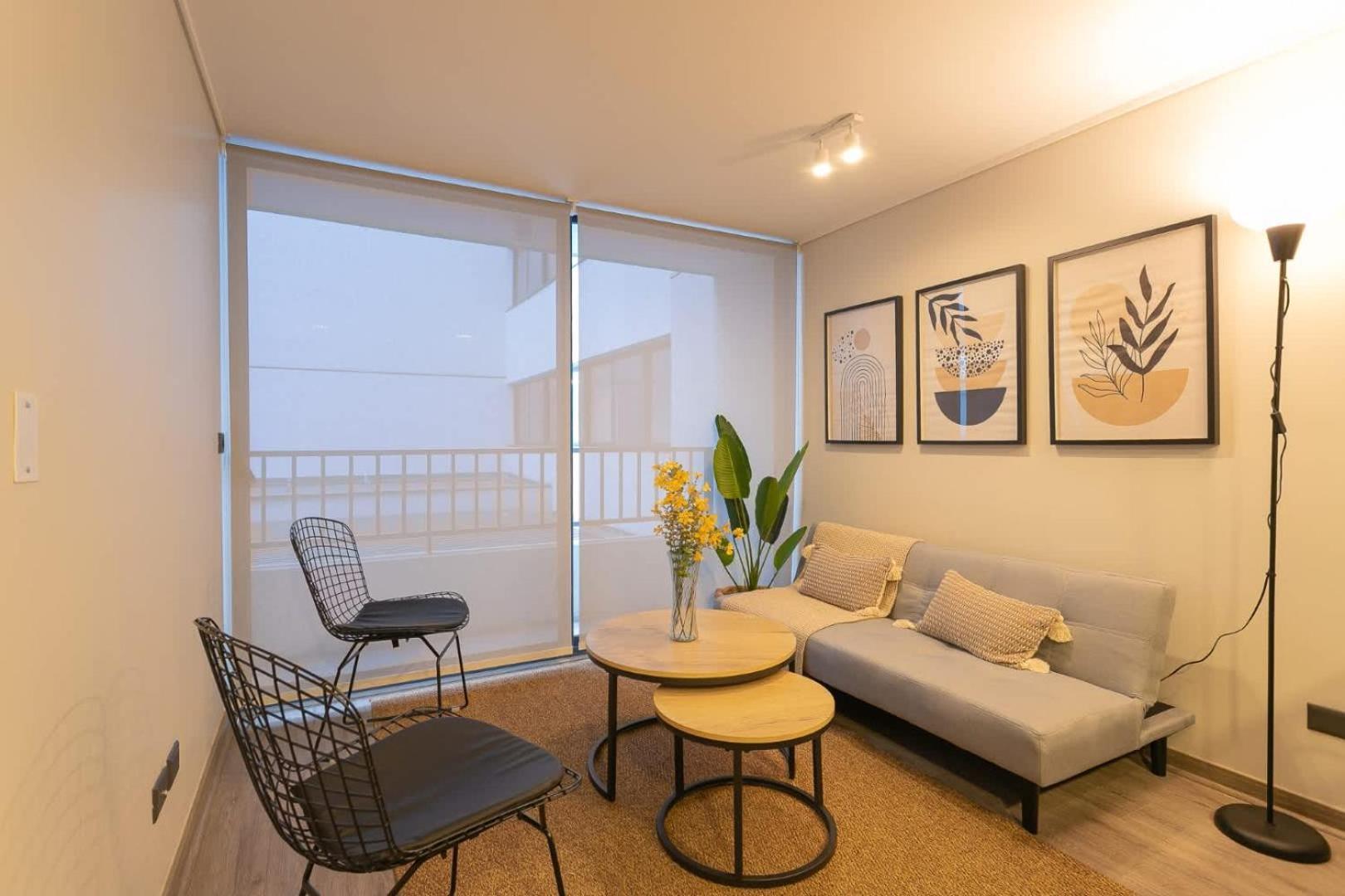 Apartamento Descubre La Ciudad 1d1b Moderno Santiago